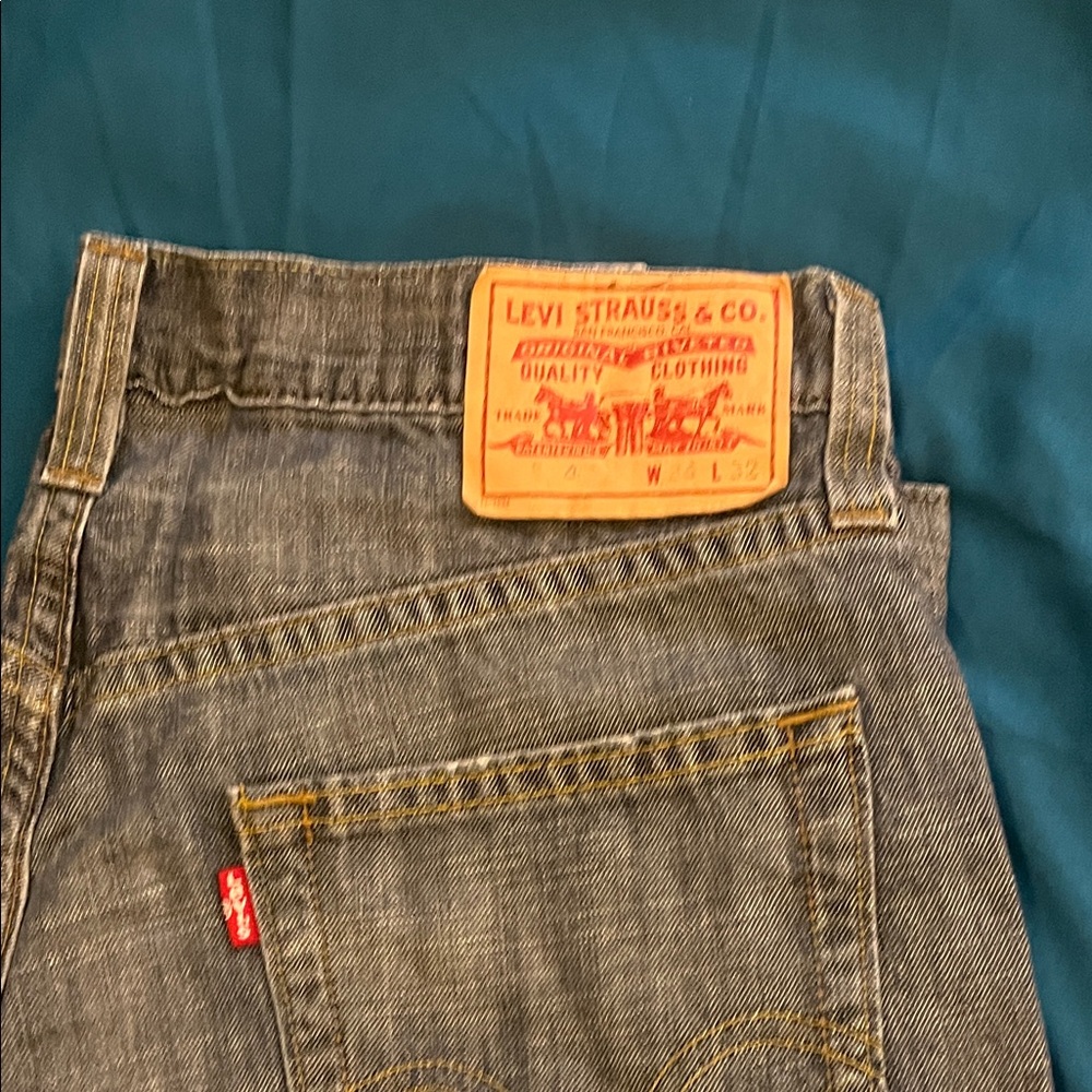 Levi's Classic Gray Jeans
